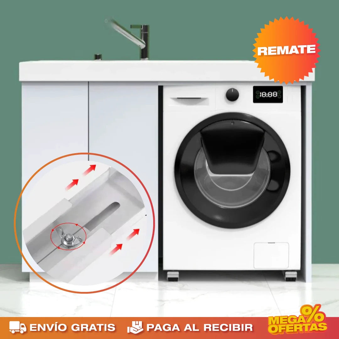 COMBO DE 2 SOPORTES LINEALES PARA ELECTRODOMÉSTICOS + ENVÍO GRATIS
