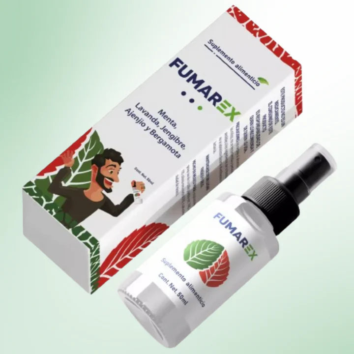 FUMAREX®  FORMULA NATURAL EN SPRAY PARA DEJAR DE FUMAR + ENVIO GRATIS