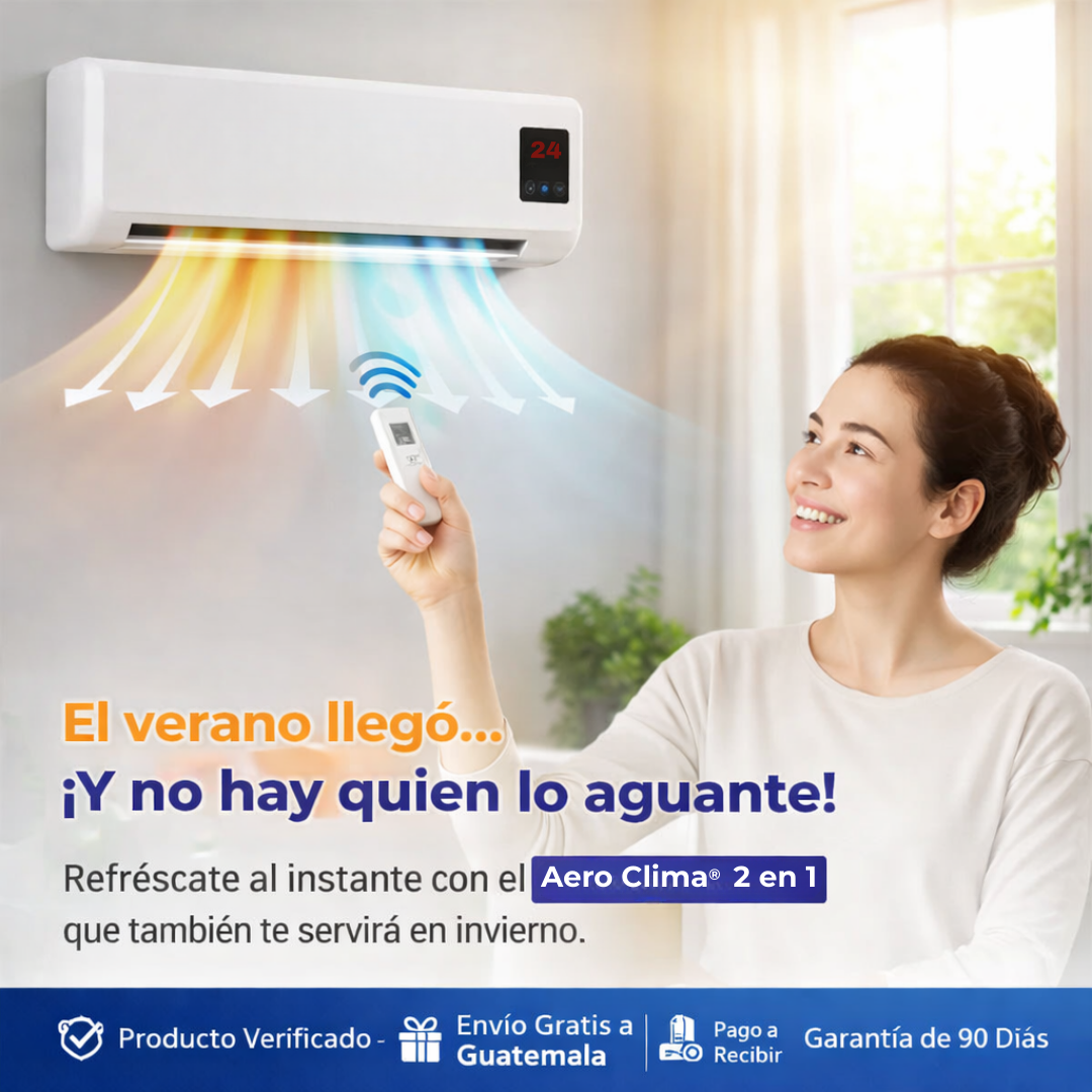 Aire Acondicionado 2 en 1 AeroClima®