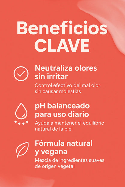 URO: Desodorante Íntimo que te mantiene fresca todo el día + envío gratis 🌸✨