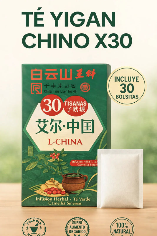 TÉ YIGAN CHINO X30 — El Ritual Ancestral para Sentirse Limpio, Ligero y Saludable + ENVÍO GRATIS