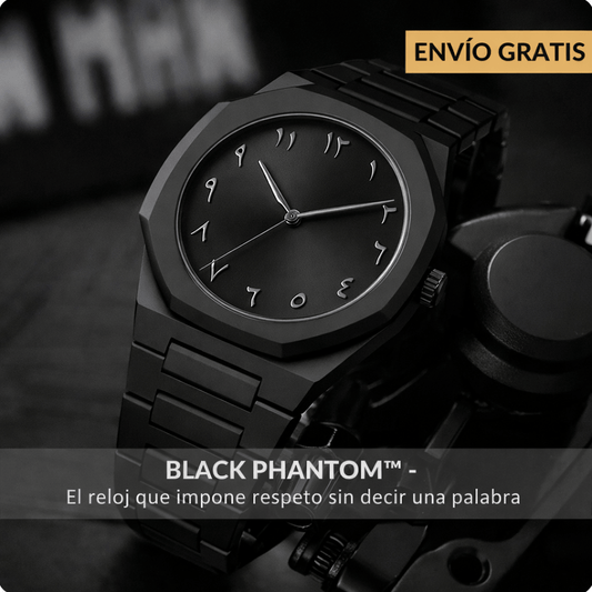 BLACK PHANTOM™ — El reloj que impone respeto sin decir una palabra + ENVÍO GRATIS 🎁