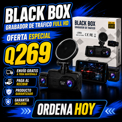🚗📷CÁMARA BLACK BOX: TU TESTIGO EN LA CARRETERA