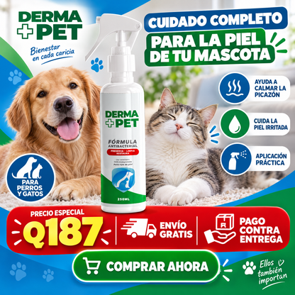 🐶🐱DermaPet™ Adiós dolor e irritación por alergias + Envío Gratis🎁