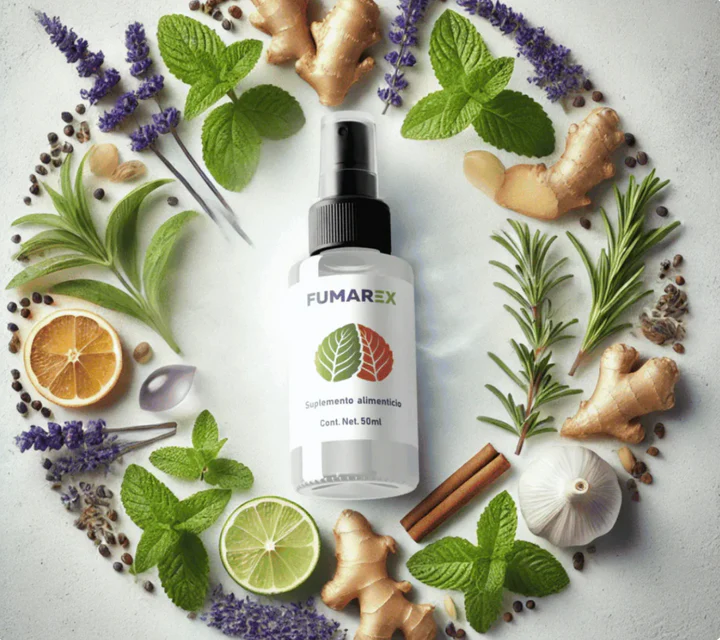 FUMAREX®  FORMULA NATURAL EN SPRAY PARA DEJAR DE FUMAR + ENVIO GRATIS